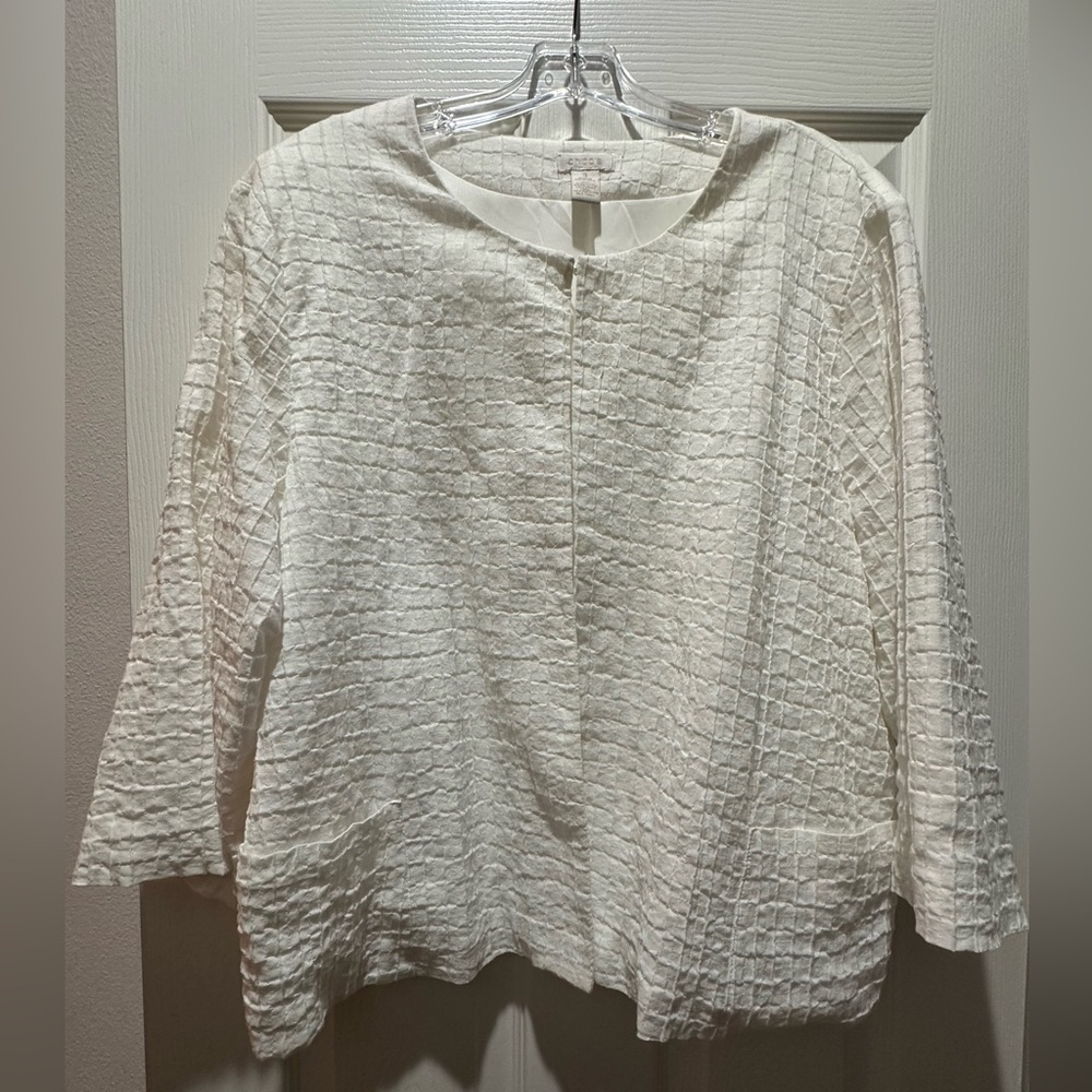 Chico’s White jacket